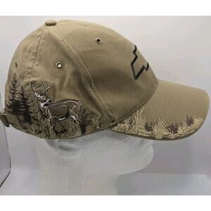 Chevrolet Wildlife Series Strapback Cap Hat General Motors Deer Hunting Truck‎